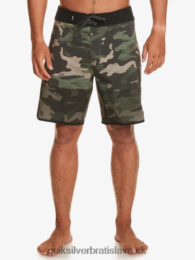 highlite hrebenatka 19 boardshorts Quiksilver muži B80HXR22 asfaltka