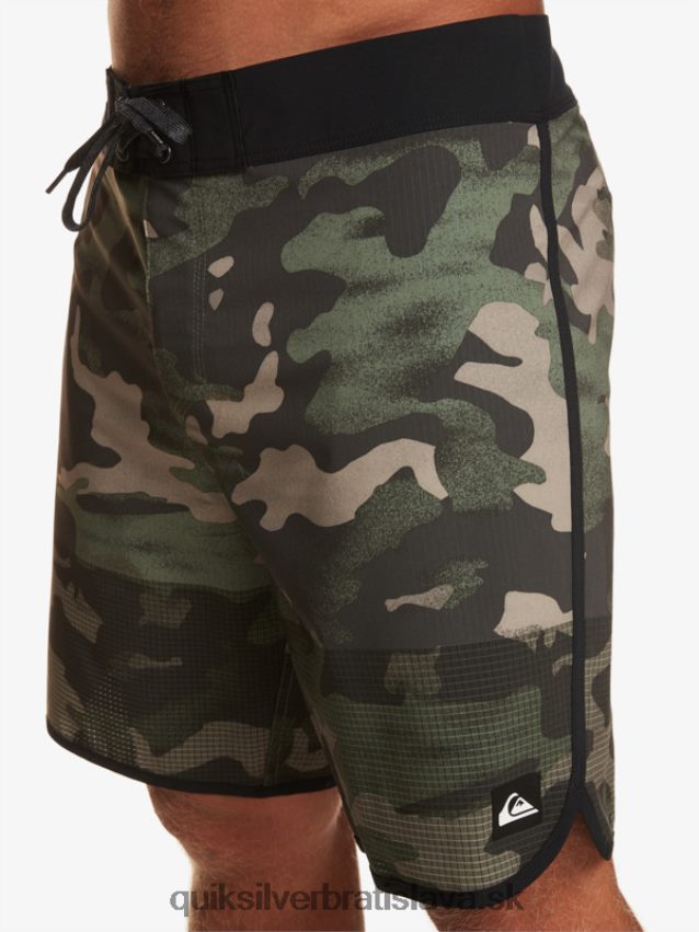 highlite hrebenatka 19 boardshorts Quiksilver muži B80HXR22 asfaltka