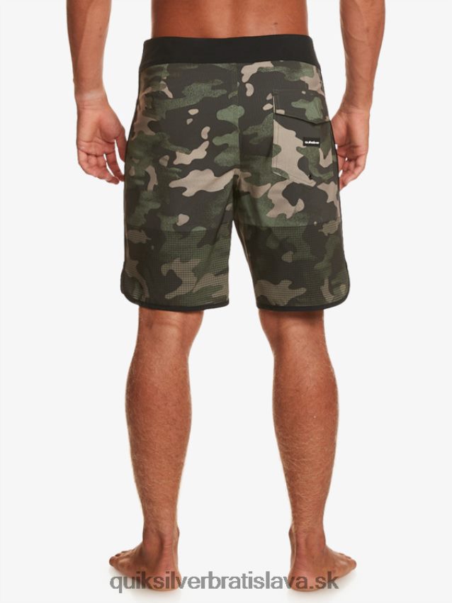 highlite hrebenatka 19 boardshorts Quiksilver muži B80HXR22 asfaltka