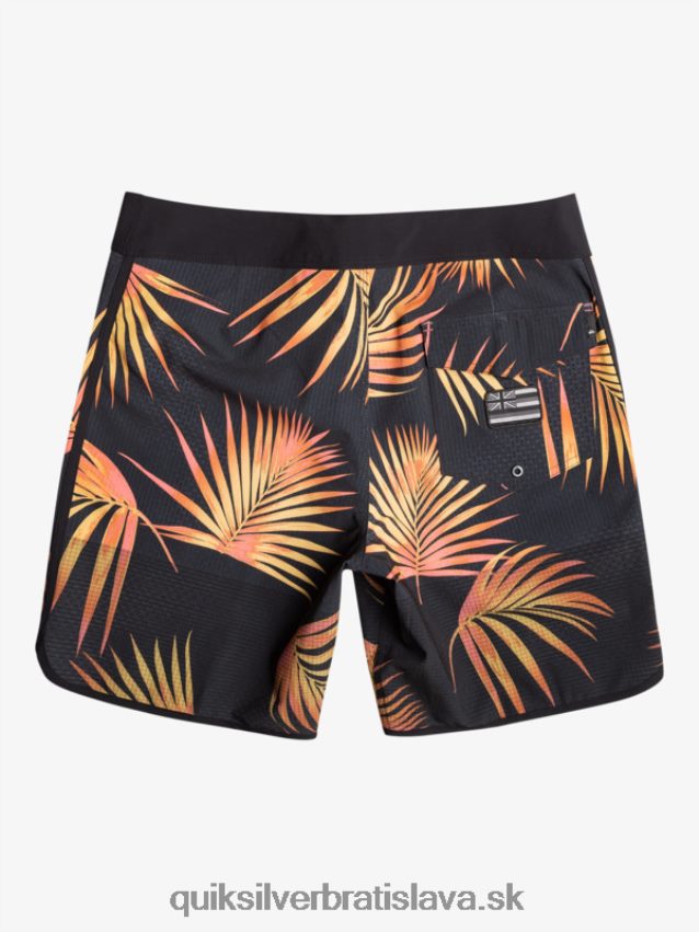 highlite hrebenatka 19 boardshorts Quiksilver muži B80HXR23 minerálna červená