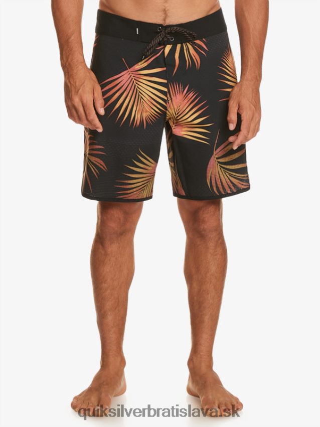 highlite hrebenatka 19 boardshorts Quiksilver muži B80HXR23 minerálna červená