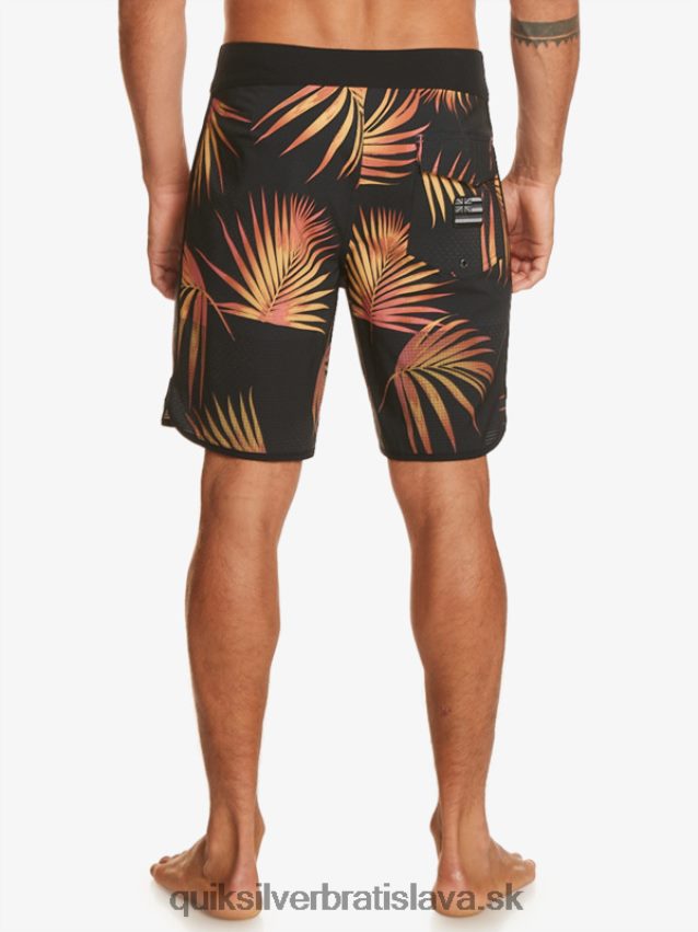 highlite hrebenatka 19 boardshorts Quiksilver muži B80HXR23 minerálna červená
