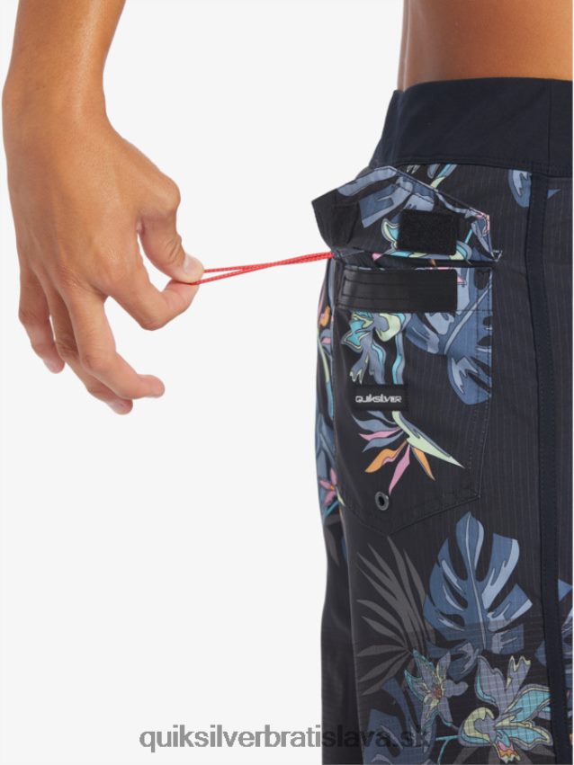 highlite hrebenatka 19 boardshorts Quiksilver muži B80HXR24 čierna