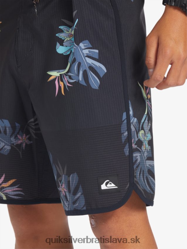 highlite hrebenatka 19 boardshorts Quiksilver muži B80HXR24 čierna