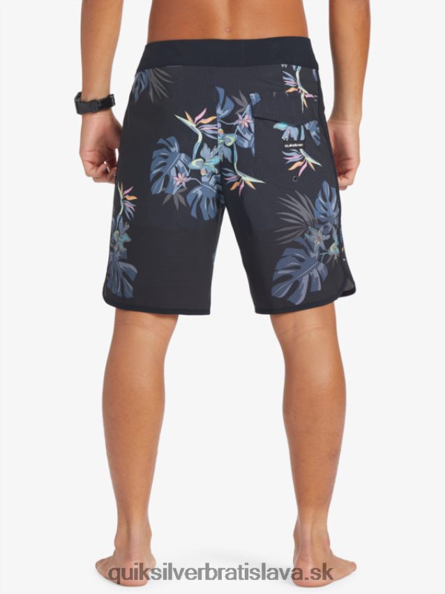highlite hrebenatka 19 boardshorts Quiksilver muži B80HXR24 čierna