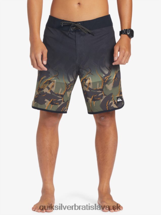 highlite hrebenatka 19 boardshorts Quiksilver muži B80HXR25 štvorlístok