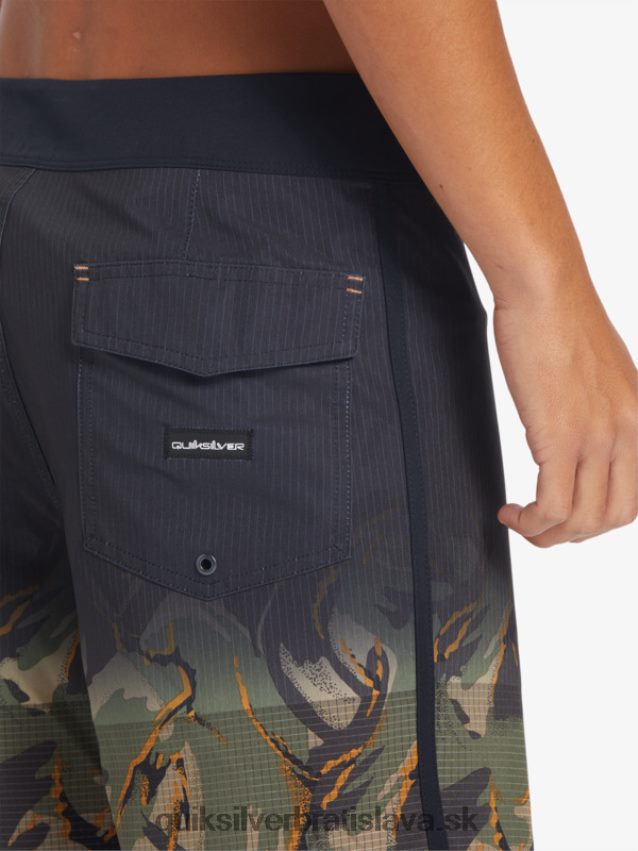 highlite hrebenatka 19 boardshorts Quiksilver muži B80HXR25 štvorlístok
