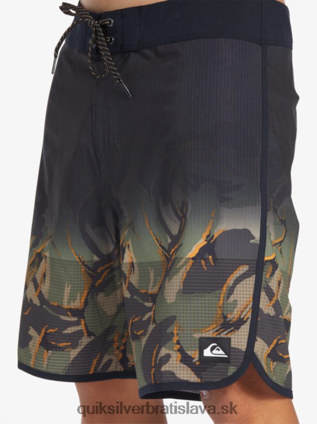 highlite hrebenatka 19 boardshorts Quiksilver muži B80HXR25 štvorlístok