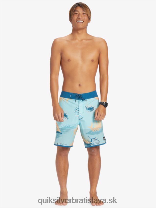 highlite hrebenatka 19 boardshorts Quiksilver muži B80HXR27 marocká modrá