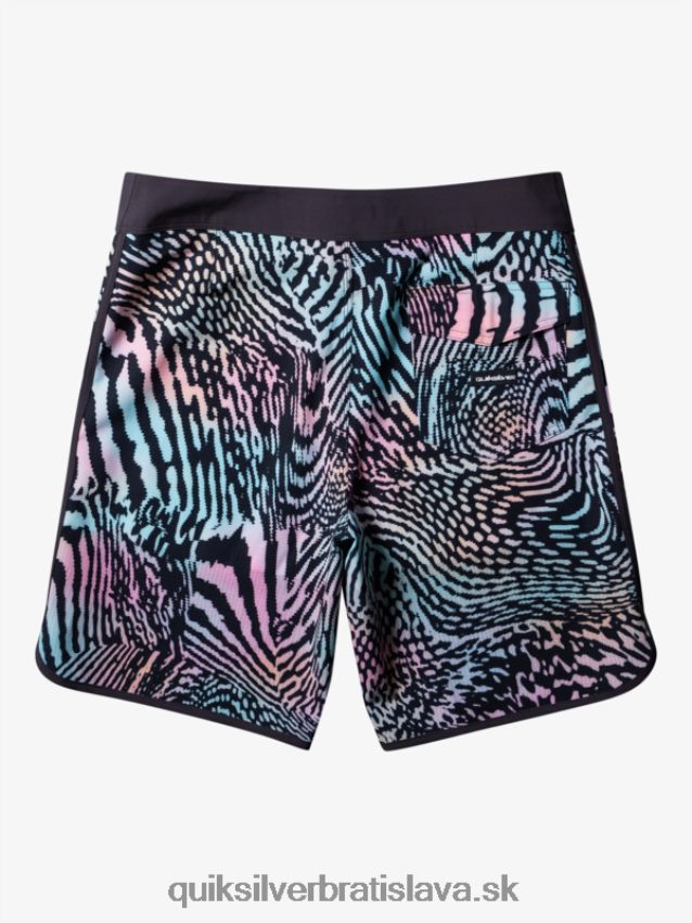 highlite hrebenatka 19 boardshorts Quiksilver muži B80HXR28 asfaltka