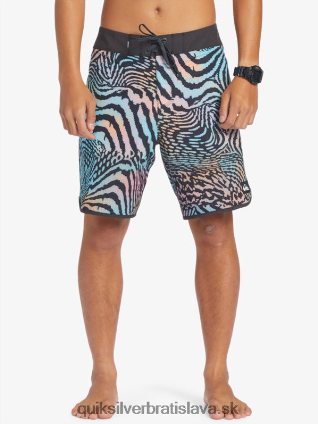highlite hrebenatka 19 boardshorts Quiksilver muži B80HXR28 asfaltka