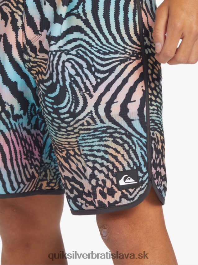 highlite hrebenatka 19 boardshorts Quiksilver muži B80HXR28 asfaltka