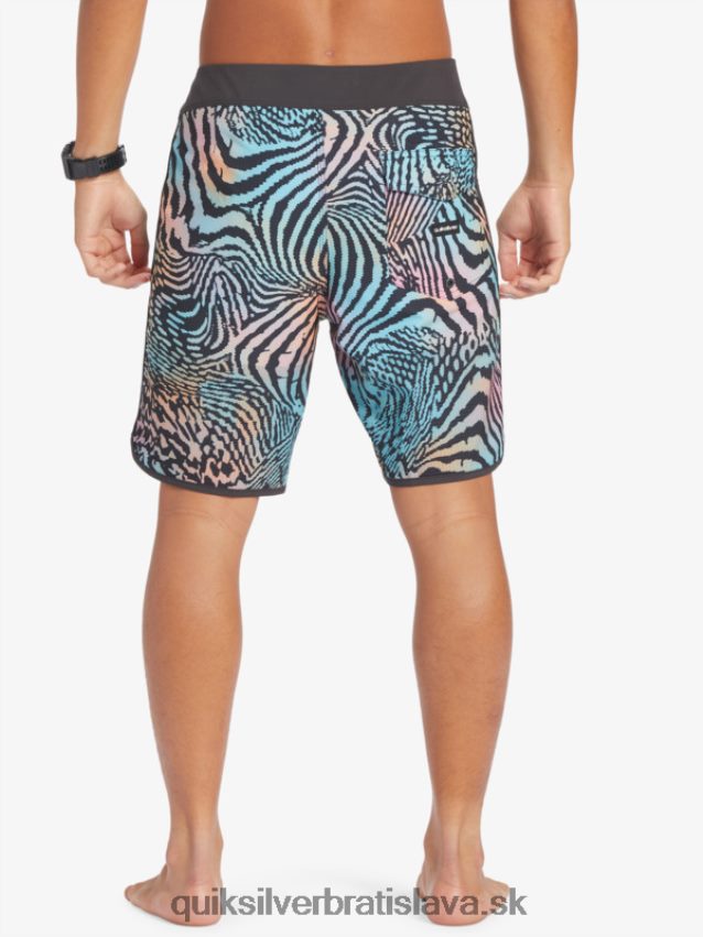 highlite hrebenatka 19 boardshorts Quiksilver muži B80HXR28 asfaltka