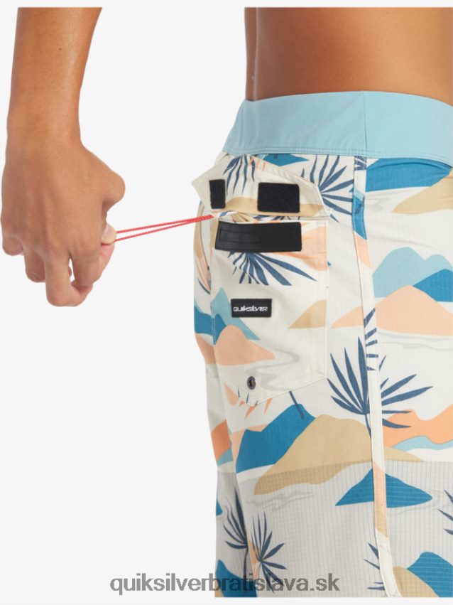 highlite hrebenatka 19 boardshorts Quiksilver muži B80HXR29 breza