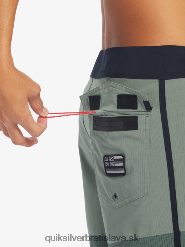 highlite hrebenatka 19 boardshorts Quiksilver muži B80HXR30 tymián