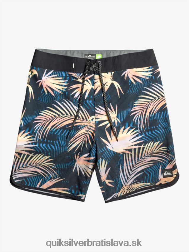 highlite hrebenatka 19 boardshorts Quiksilver muži B80HXR31 čierna