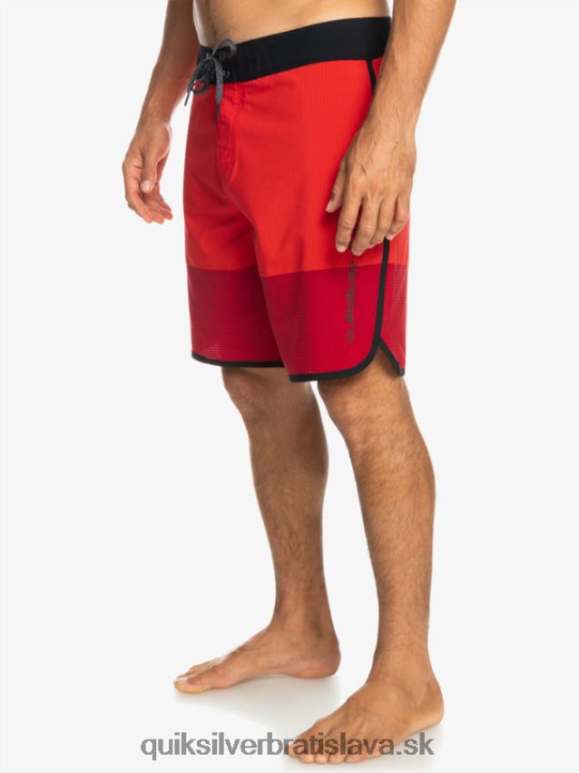 highlite hrebenatka 19 boardshorts Quiksilver muži B80HXR32 vysoko riziková červená