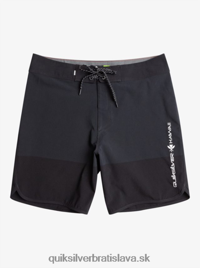 highlite hrebenatka 19 boardshorts Quiksilver muži B80HXR37 čierna