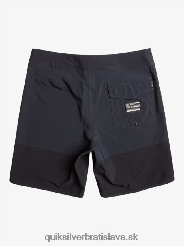highlite hrebenatka 19 boardshorts Quiksilver muži B80HXR37 čierna