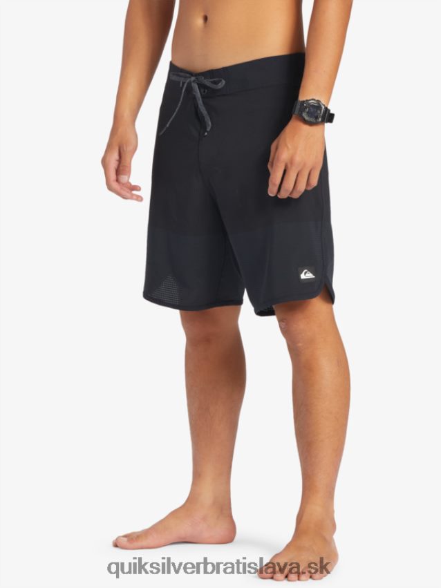 highlite hrebenatka 19 boardshorts Quiksilver muži B80HXR37 čierna