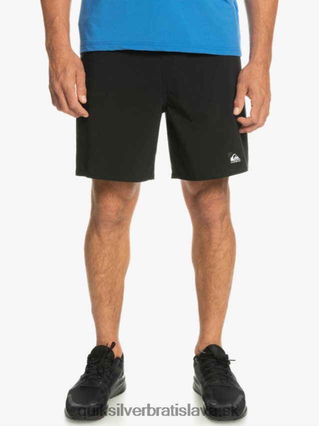 highlite omni krátkych 17 salv Quiksilver muži B80HXR807 čierna