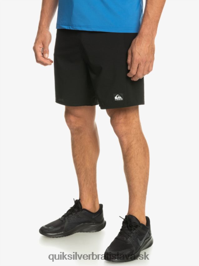 highlite omni krátkych 17 salv Quiksilver muži B80HXR807 čierna