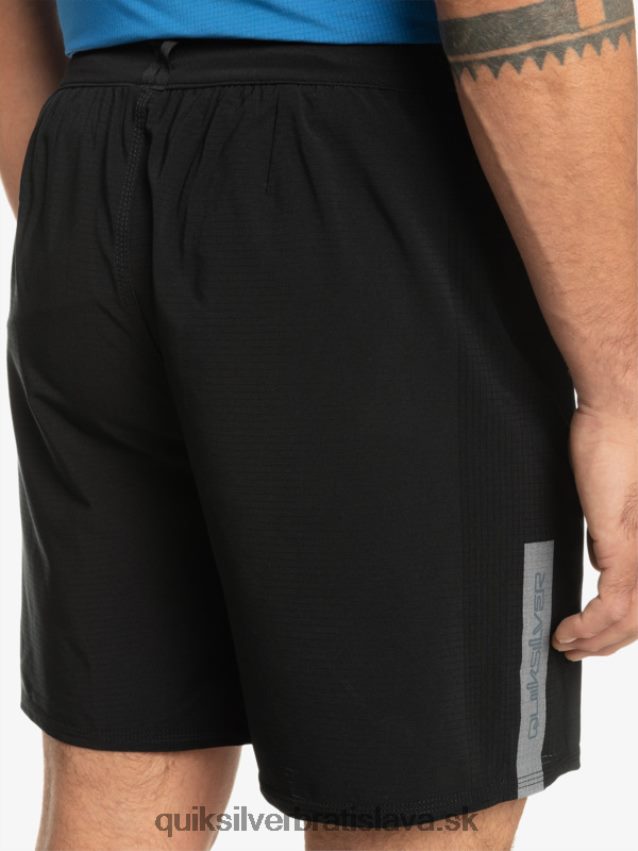 highlite omni krátkych 17 salv Quiksilver muži B80HXR807 čierna