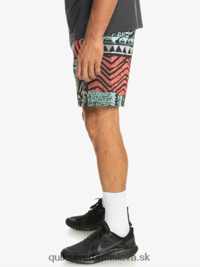 highlite omni krátkych 17 salv Quiksilver muži B80HXR808 šedo fialová