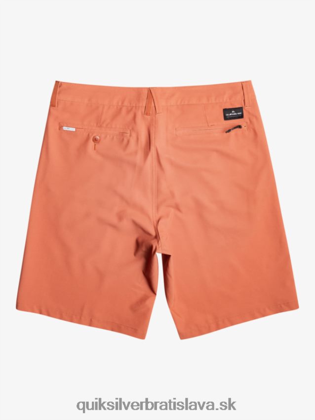 hybridné šortky ocean union obojživelník 20 Quiksilver muži B80HXR139 pálená hlina