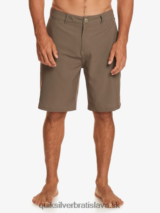 hybridné šortky ocean union obojživelník 20 Quiksilver muži B80HXR140 major hnedá