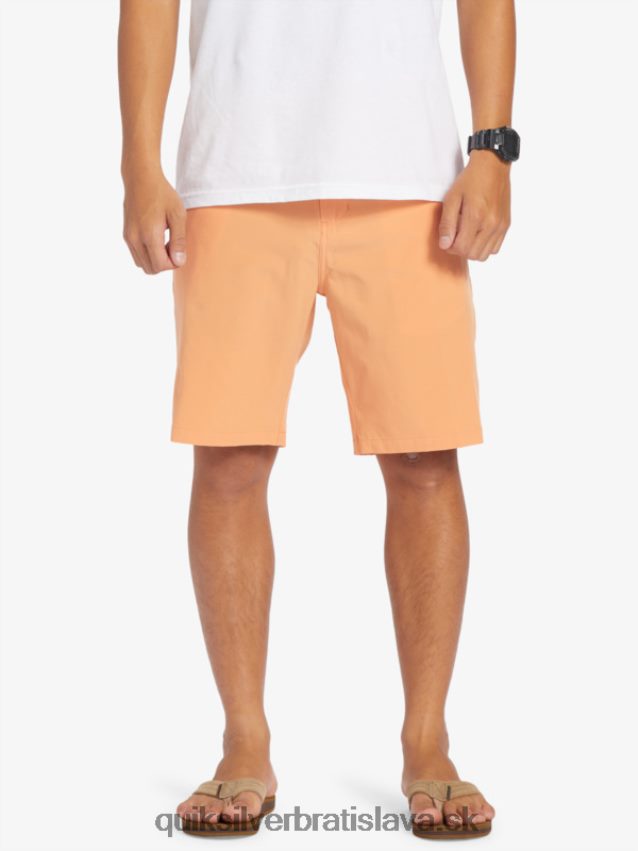 hybridné šortky ocean union obojživelník 20 Quiksilver muži B80HXR143 medené opálenie