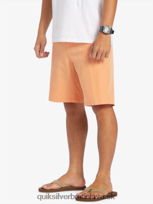 hybridné šortky ocean union obojživelník 20 Quiksilver muži B80HXR143 medené opálenie