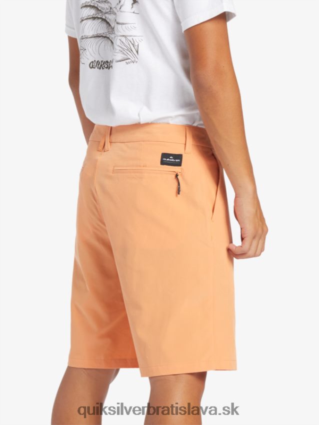 hybridné šortky ocean union obojživelník 20 Quiksilver muži B80HXR143 medené opálenie