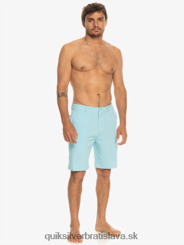 hybridné šortky ocean union obojživelník 20 Quiksilver muži B80HXR145 modrá obloha