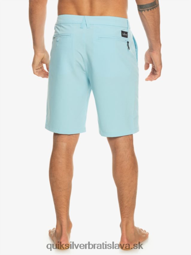 hybridné šortky ocean union obojživelník 20 Quiksilver muži B80HXR145 modrá obloha