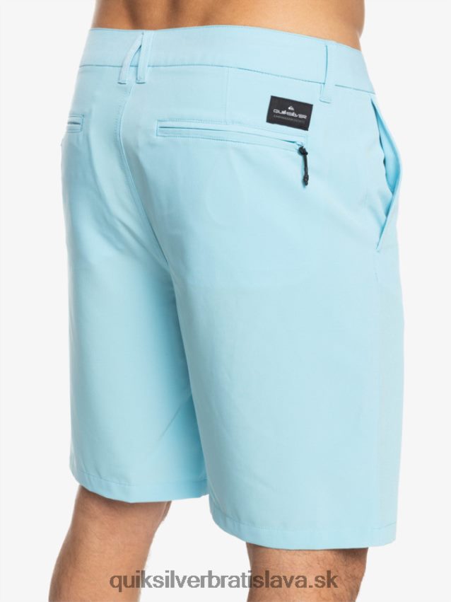 hybridné šortky ocean union obojživelník 20 Quiksilver muži B80HXR145 modrá obloha
