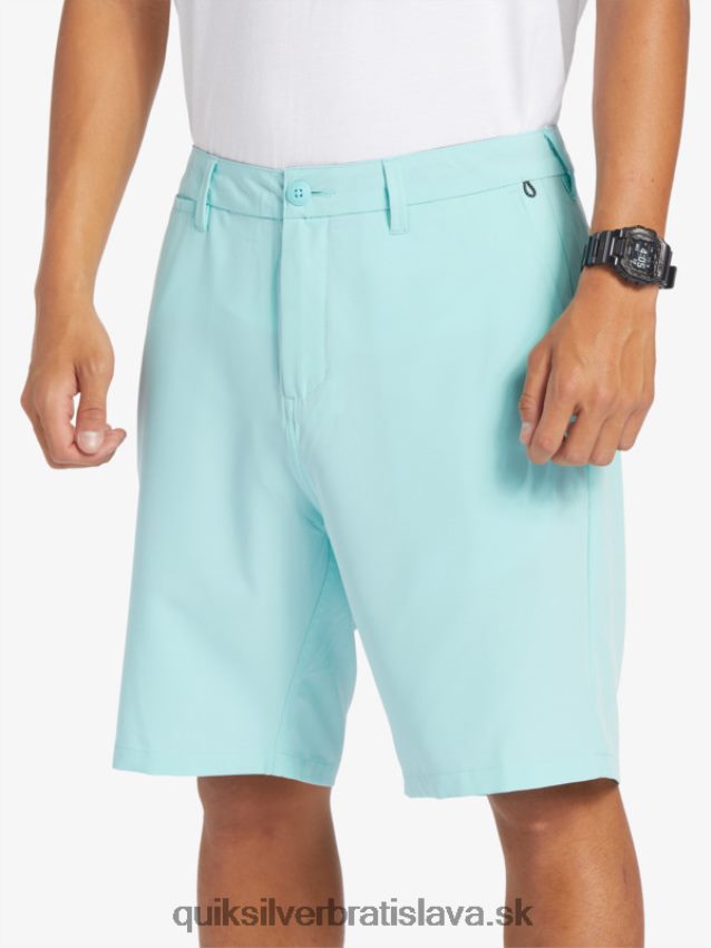 hybridné šortky ocean union obojživelník 20 Quiksilver muži B80HXR146 anjelská modrá