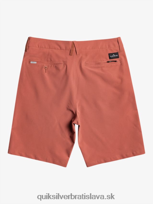hybridné šortky ocean union obojživelník 20 Quiksilver muži B80HXR147 marsala