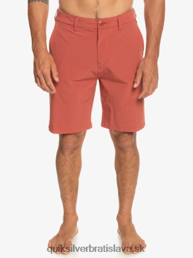 hybridné šortky ocean union obojživelník 20 Quiksilver muži B80HXR147 marsala