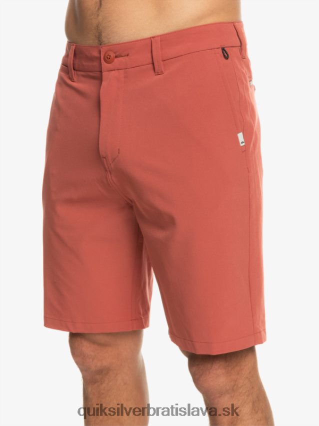 hybridné šortky ocean union obojživelník 20 Quiksilver muži B80HXR147 marsala