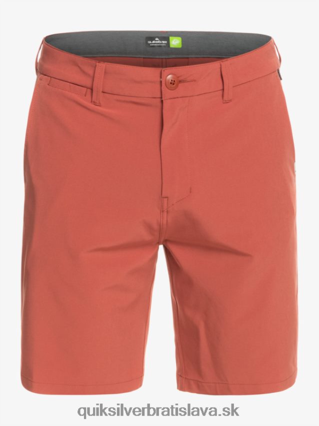 hybridné šortky ocean union obojživelník 20 Quiksilver muži B80HXR147 marsala