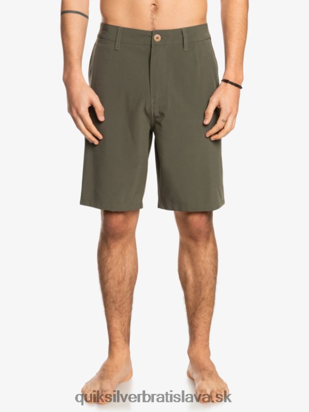 hybridné šortky ocean union obojživelník 20 Quiksilver muži B80HXR150 hroznový list