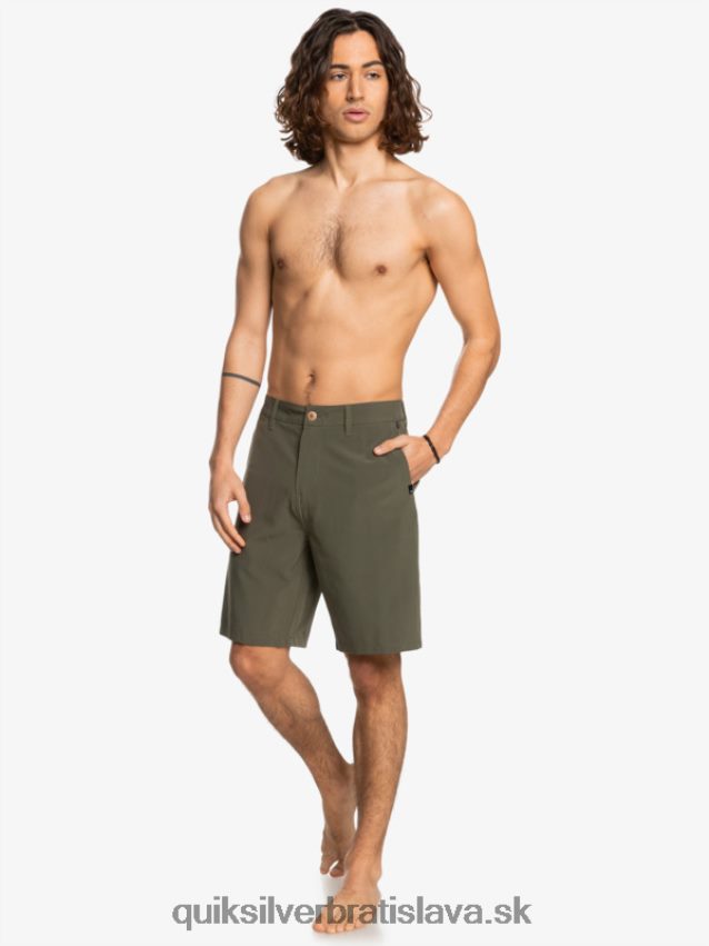 hybridné šortky ocean union obojživelník 20 Quiksilver muži B80HXR150 hroznový list