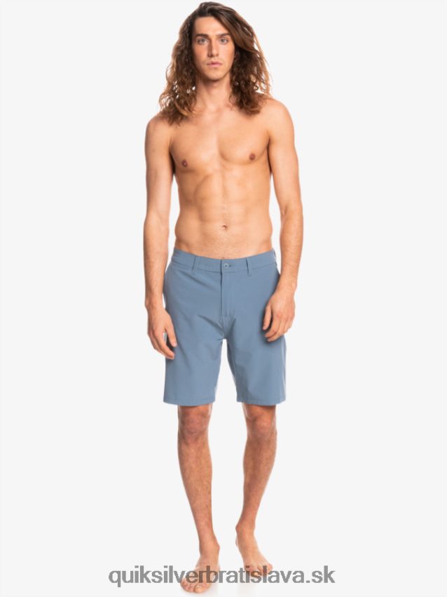 hybridné šortky ocean union obojživelník 20 Quiksilver muži B80HXR153 modrá fatamorgána