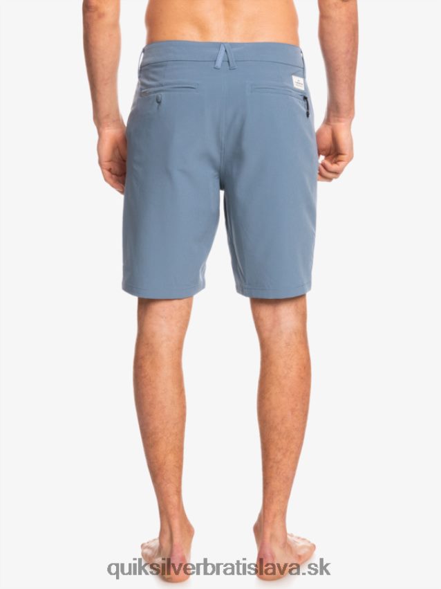 hybridné šortky ocean union obojživelník 20 Quiksilver muži B80HXR153 modrá fatamorgána