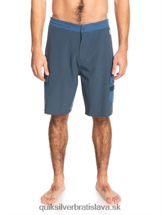 hybridné šortky waterman seafaring amphibian 20 Quiksilver muži B80HXR1851 polnočné námorníctvo