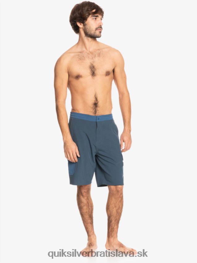 hybridné šortky waterman seafaring amphibian 20 Quiksilver muži B80HXR1851 polnočné námorníctvo