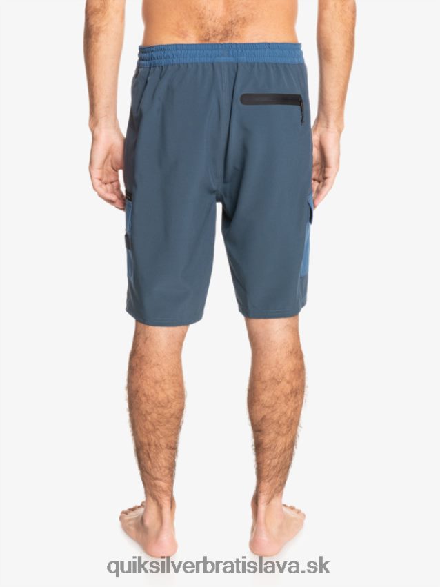 hybridné šortky waterman seafaring amphibian 20 Quiksilver muži B80HXR1851 polnočné námorníctvo