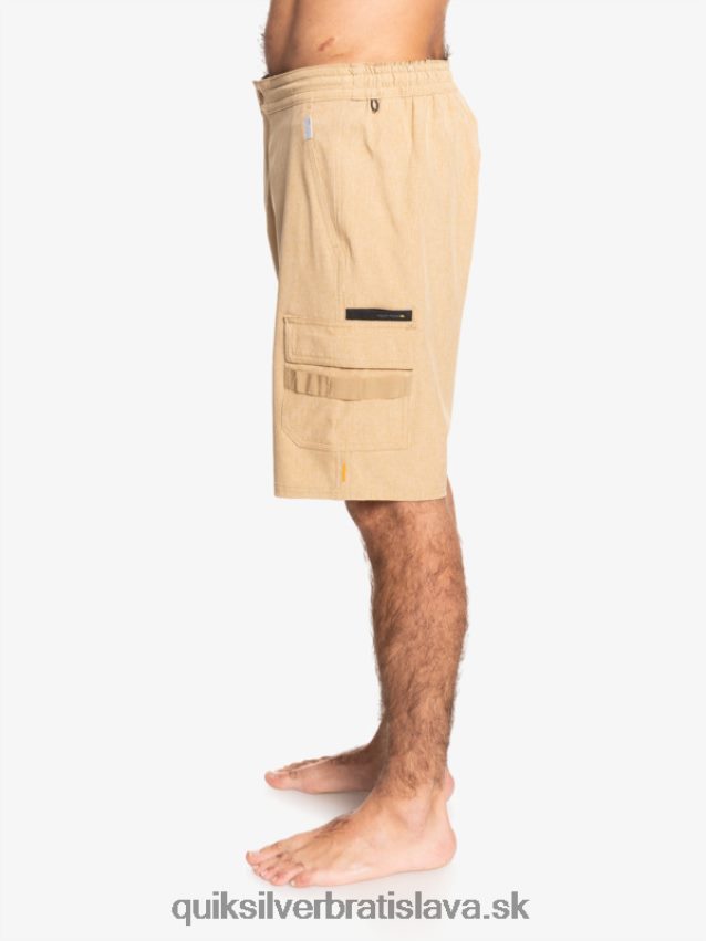 hybridné šortky waterman seafaring amphibian 20 Quiksilver muži B80HXR1852 kadidlo