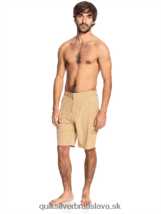 hybridné šortky waterman seafaring amphibian 20 Quiksilver muži B80HXR1852 kadidlo